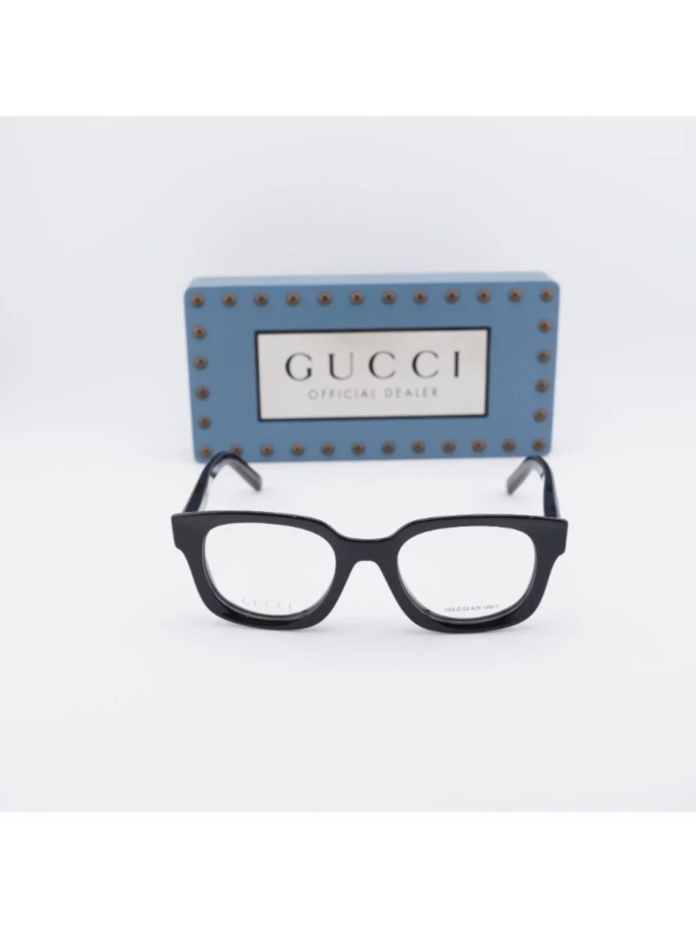 Gucci GG1721O 001 Square Eyeglasses 50mm - Black
